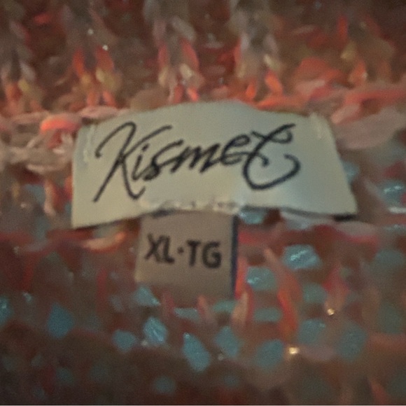 Kismet Coral Knit Sweater- XL - open knit - soft - layer or wear alone - - Picture 8 of 10